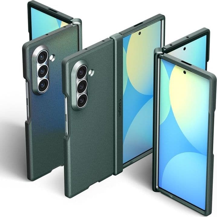Spigen Tough Armor Pro MagSafe - Custodia per Samsung Galaxy Z Fold 8 Ultra (Verde Abisso) - 2