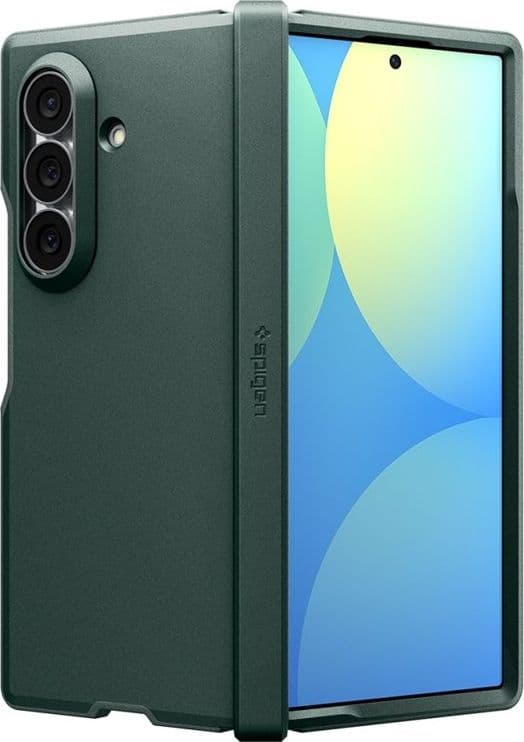 Spigen Tough Armor Pro MagSafe - Custodia per Samsung Galaxy Z Fold 8 Ultra (Verde Abisso) - 3