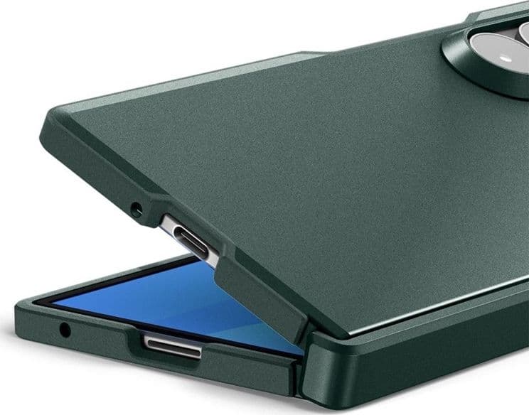 Spigen Tough Armor Pro MagSafe - Custodia per Samsung Galaxy Z Fold 8 Ultra (Verde Abisso) - 5