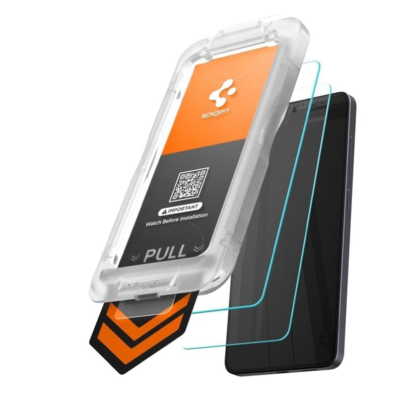 Spigen GLAS.TR EZ Fit Pro AC HD 2-Pack - Vetro temperato per Samsung Galaxy S26+ (2 pezzi) - 3