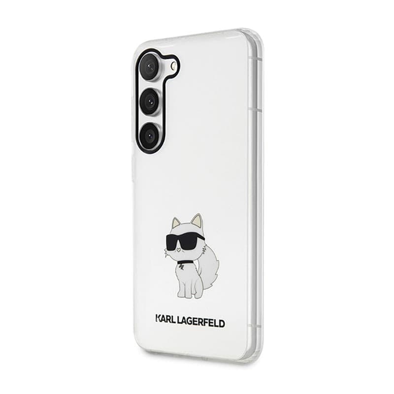 Karl Lagerfeld IML NFT Choupette - Case for Samsung Galaxy S23+ (Clear) - 2