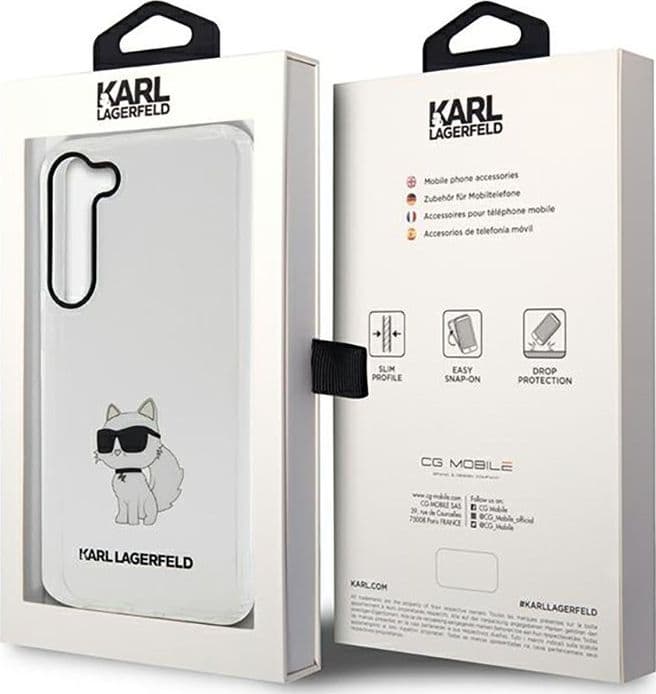 Karl Lagerfeld IML NFT Choupette - Case for Samsung Galaxy S23+ (Clear) - 8