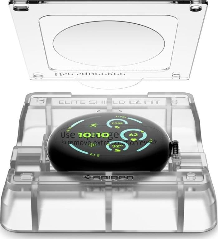 Spigen Elite Shield EZ Fit Confezione da 2 - Pellicola in idrogel per Google Pixel Watch 3 / 4 / 5 41 mm (2 pezzi) - 2