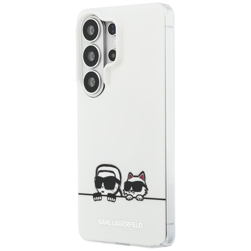 Karl Lagerfeld IML Peekaboo Karl & Choupette MagSafe - Custodia per Samsung Galaxy S26 Ultra (trasparente) - 2
