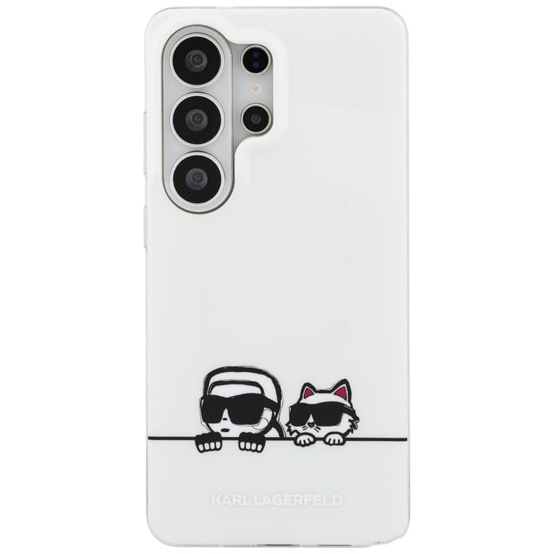 Karl Lagerfeld IML Peekaboo Karl & Choupette MagSafe - Custodia per Samsung Galaxy S26 Ultra (trasparente) - 3
