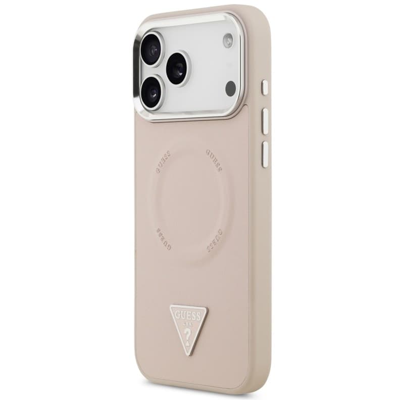 Guess Triangle Logo MagSafe - Case iPhone 17 Pro (Pink) - 2