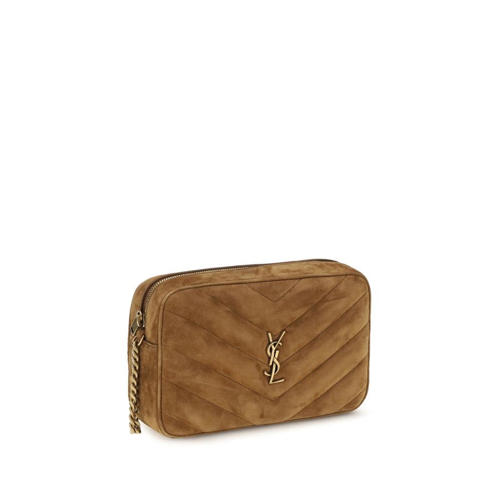 Saint Laurent Brown Calf Leather Bos Taurus Shoulder Bag - 2