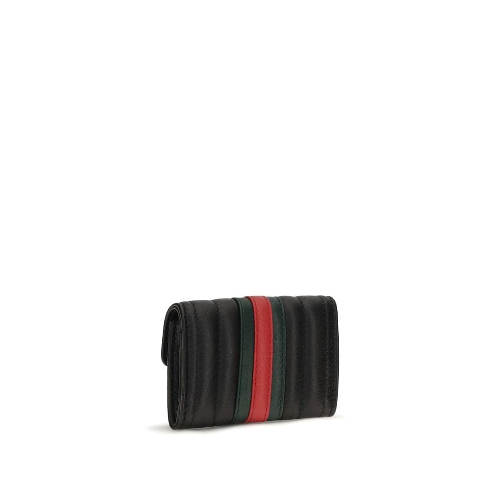 Gucci Black Calf Leather Bos Taurus Wallet - 2