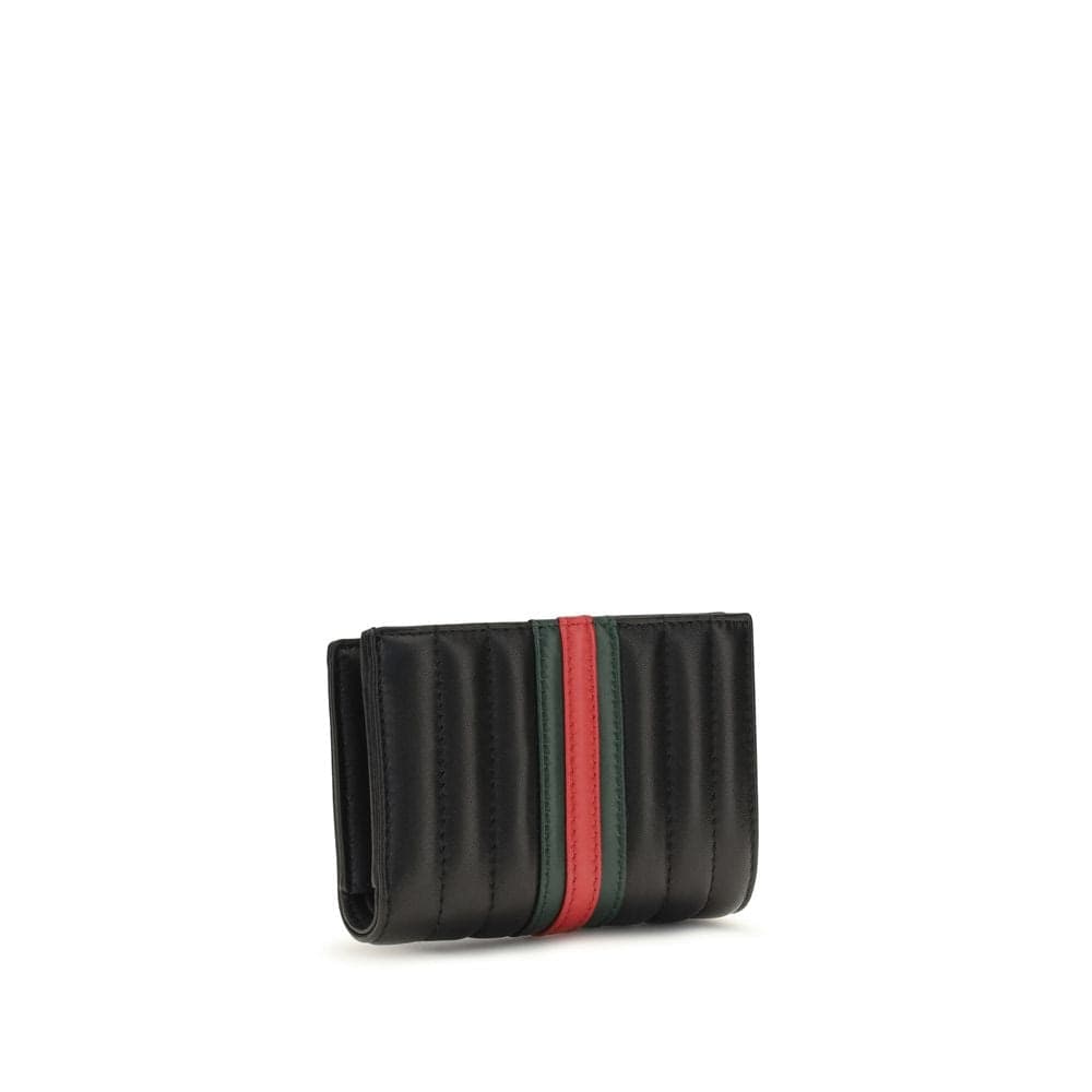 Gucci Black Calf Leather Bos Taurus Wallet - 2