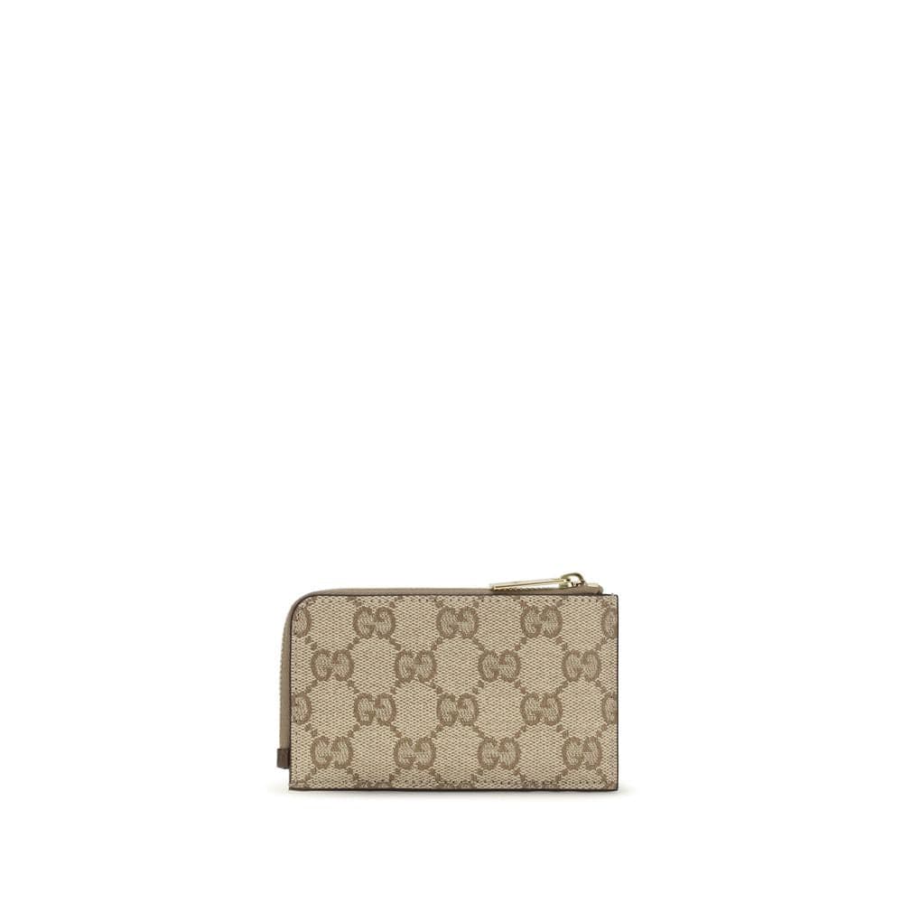 Gucci Beige Cotton Wallet - 2