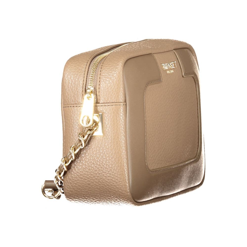 Twinset Brown Polyethylene Handbag - 3