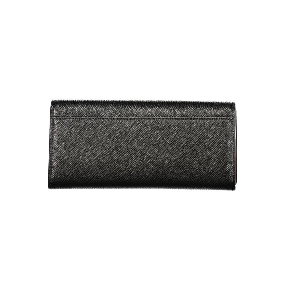 Twinset Black Polyurethane Womens Wallet - 2