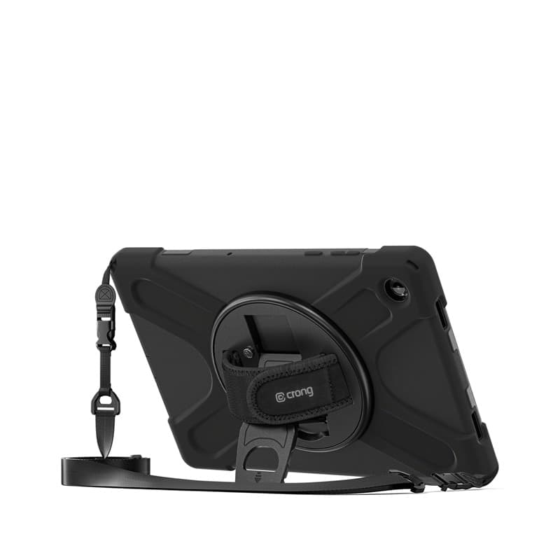 Crong Defender Plus - Custodia blindata per Samsung Galaxy Tab A11+ 10.9" (nero) - 14