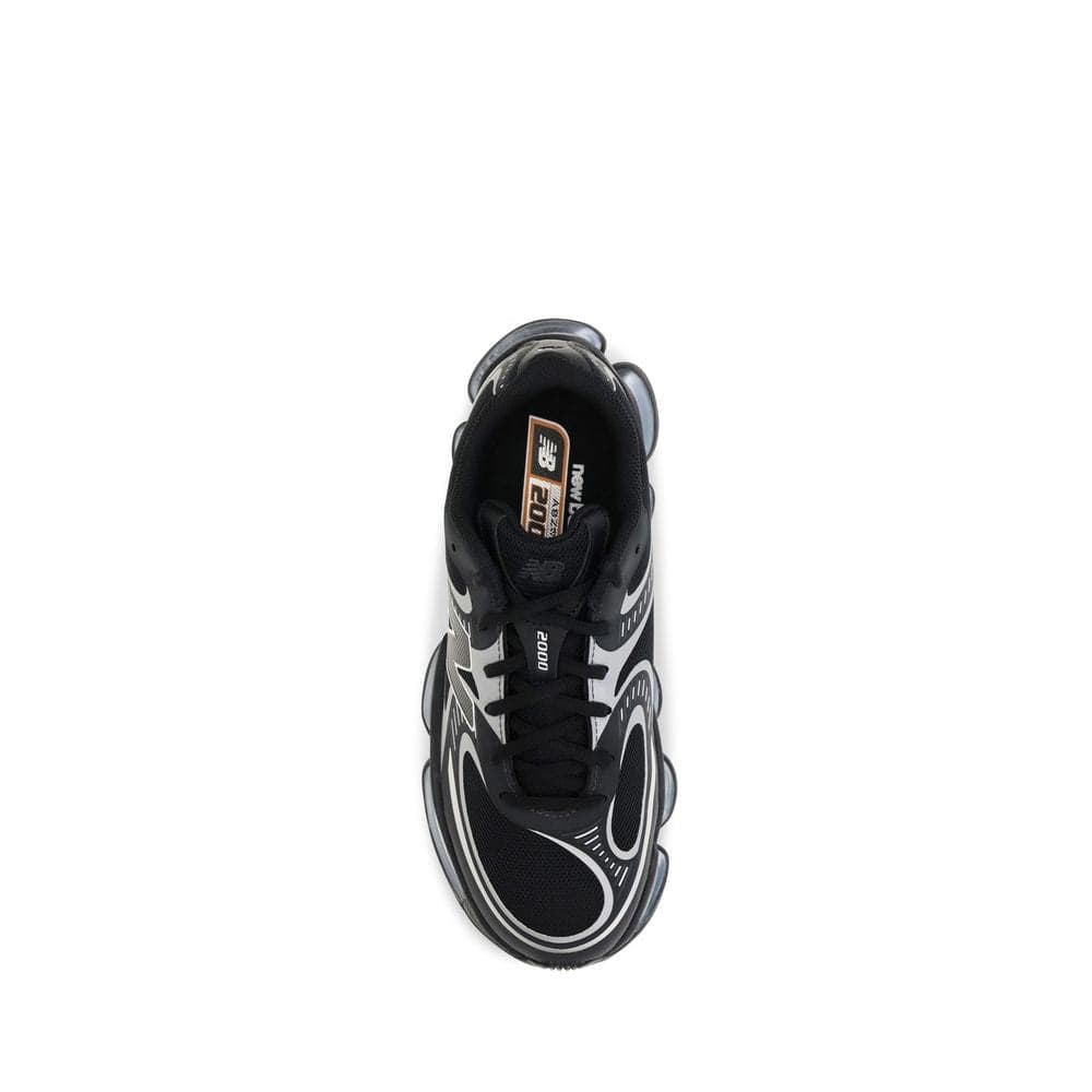 New Balance Black Fabric Athletic Sneakers - 4