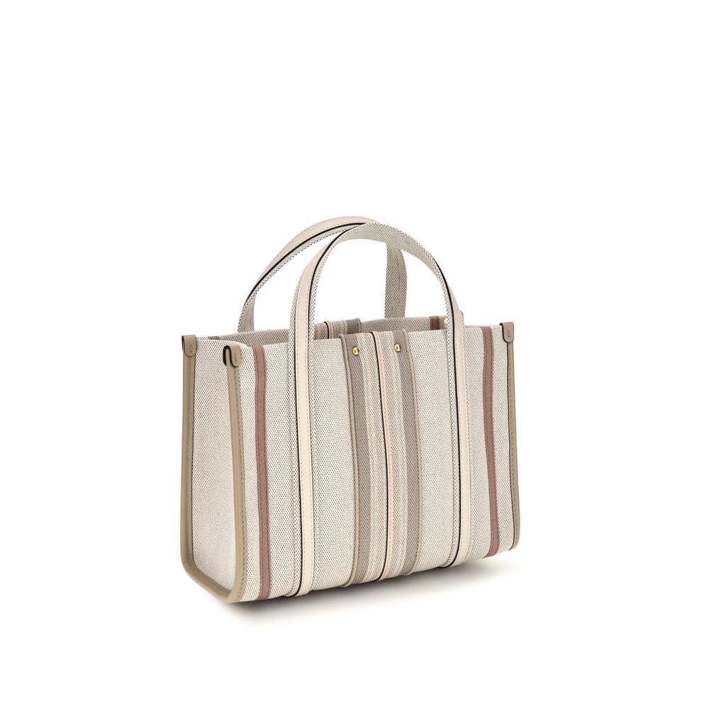 Chloé Beige Cotton Shoulder Bag - 3
