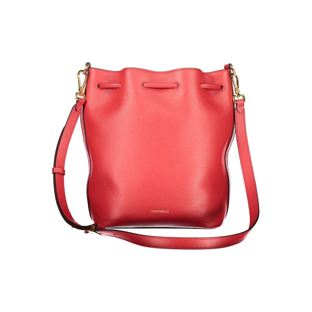 Coccinelle Red Leather Women's Bag - 2