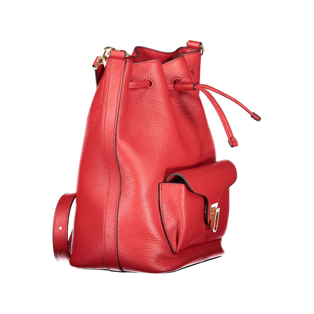 Coccinelle Red Leather Women's Bag - 3
