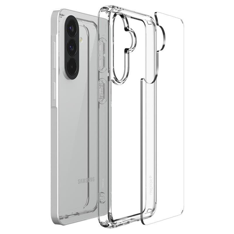 Spigen Ultra Hybrid - Custodia per Samsung Galaxy A57 5G (Trasparente) - 8