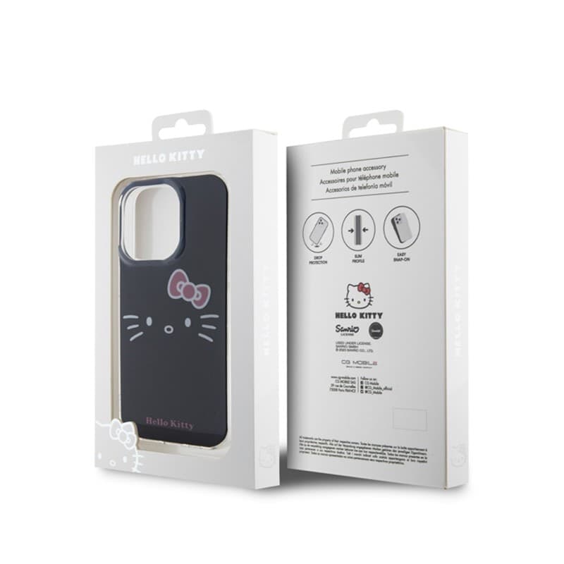 Hello Kitty IML Kitty Face - iPhone 14 Pro Case (black) - 8
