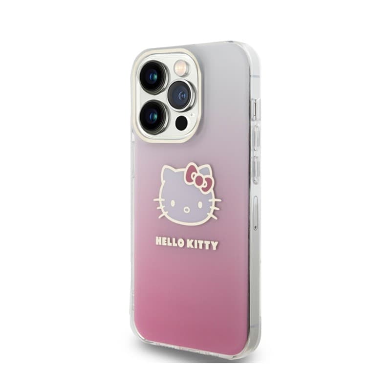 Hello Kitty IML Gradient Electrop Kitty Head - Case iPhone 14 Pro (pink) - 2