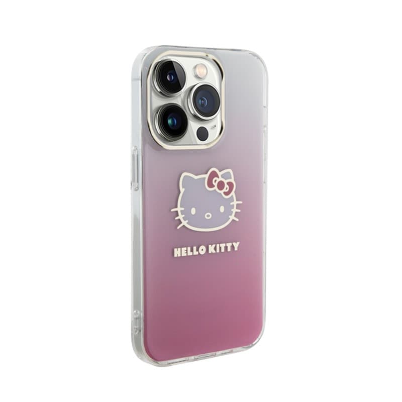 Hello Kitty IML Gradient Electrop Kitty Head - Case iPhone 14 Pro (pink) - 4