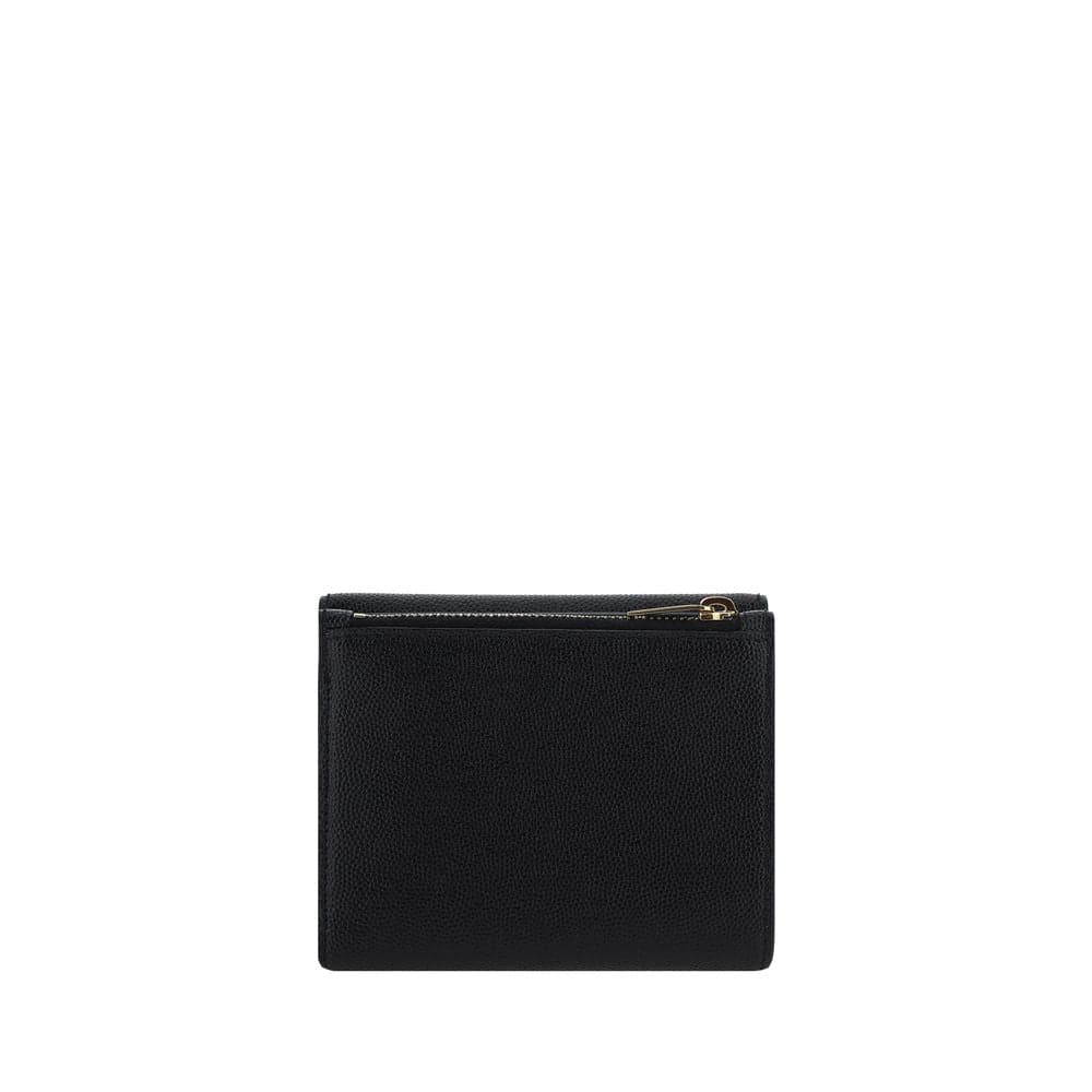 Saint Laurent Black Calf Leather Bos Taurus Wallet - 2