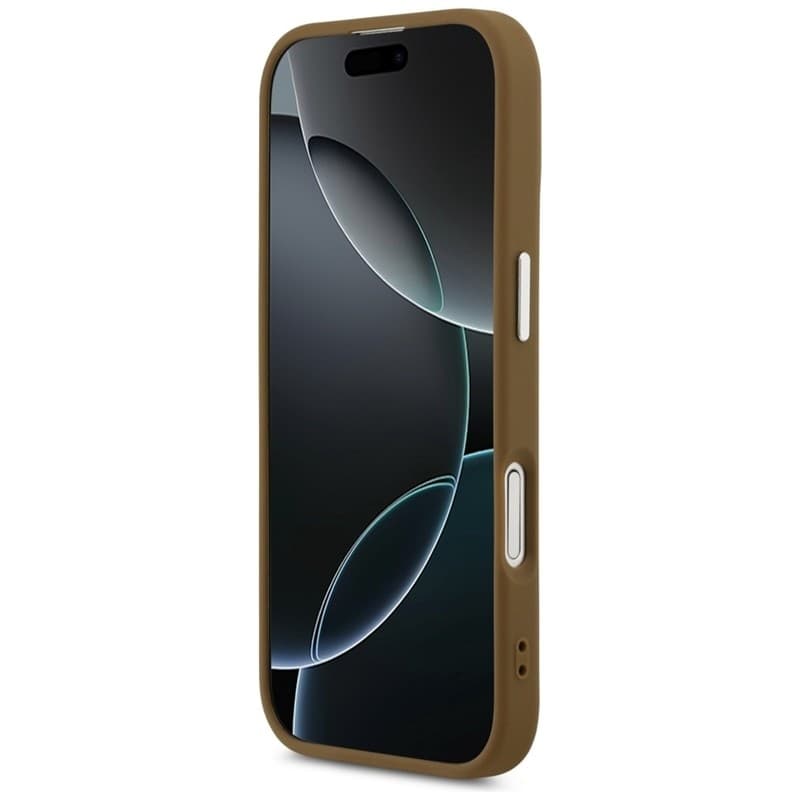 Guess Triangle Logo MagSafe - Case iPhone 17 (Brown) - 5
