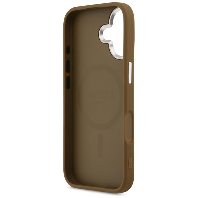 Guess Triangle Logo MagSafe - Case iPhone 17 (Brown) - 7