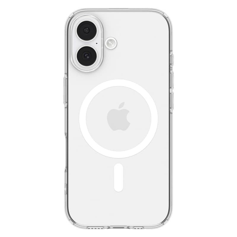 Spigen Liquid Crystal Mag MagSafe - Case for iPhone 17 (Clear/White) - 2
