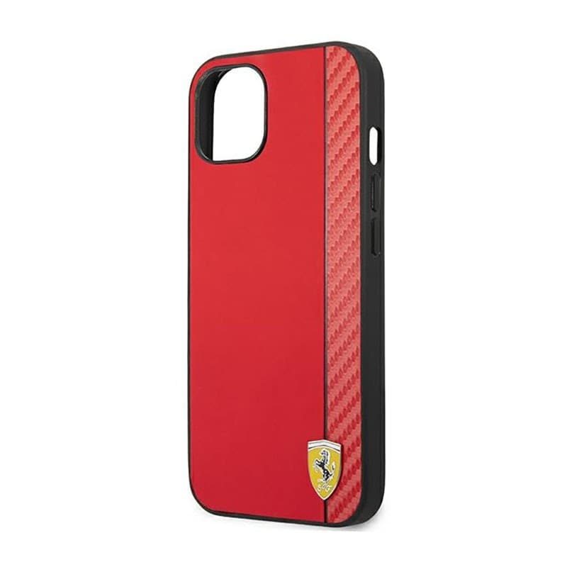 Ferrari Carbon - Case for iPhone 14 Plus (Red) - 7