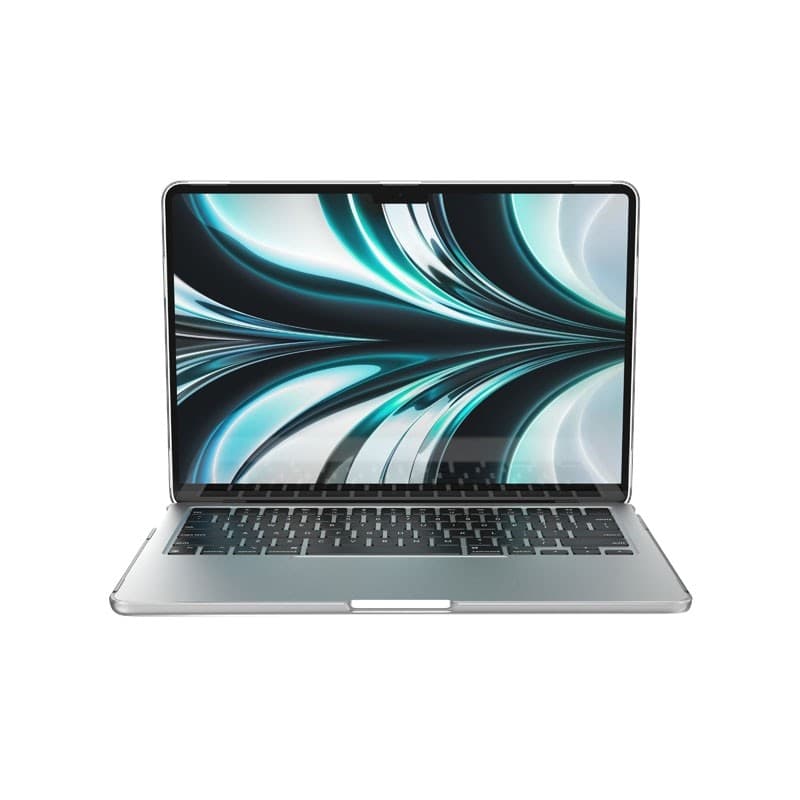 Speck SmartShell - Custodia per MacBook Air 13,6" (M5/M4/M3/M2/2026-2022) (Trasparente) - 13