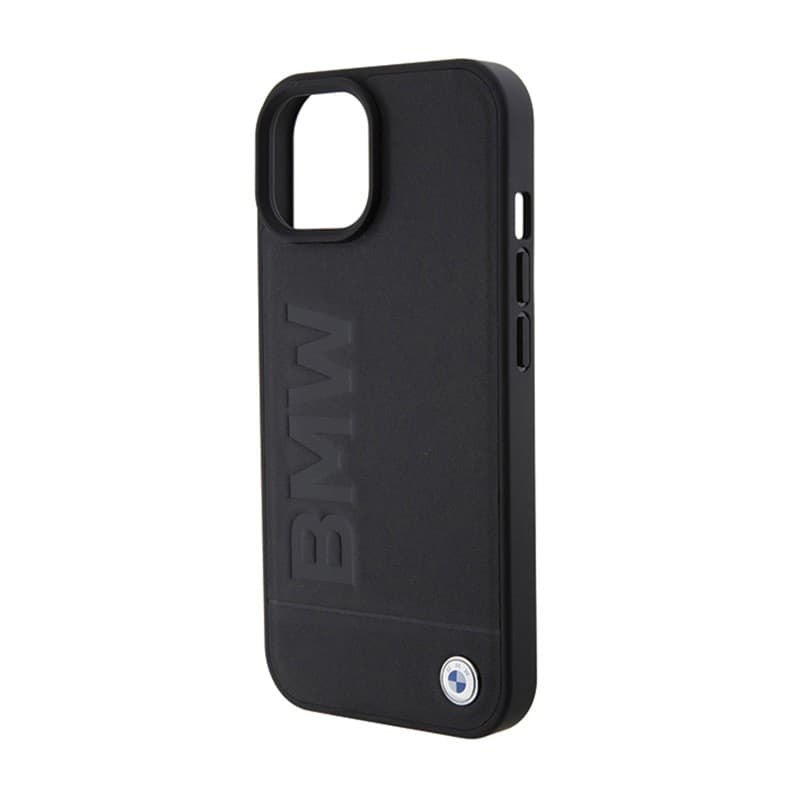 BMW Leather Hot Stamp - Case for iPhone 15 Plus (black) - 6