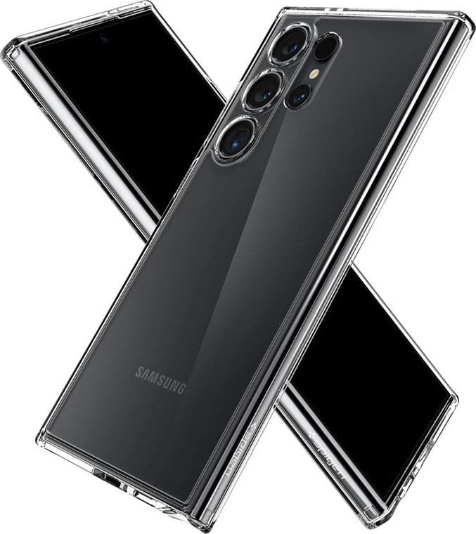 Spigen Ultra Hybrid - Case for Samsung Galaxy S24 Ultra (Transparent) - 7