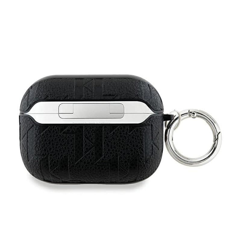 Karl Lagerfeld Monogram Karl & Choupette Head - AirPods Pro 2 Case (black) - 2