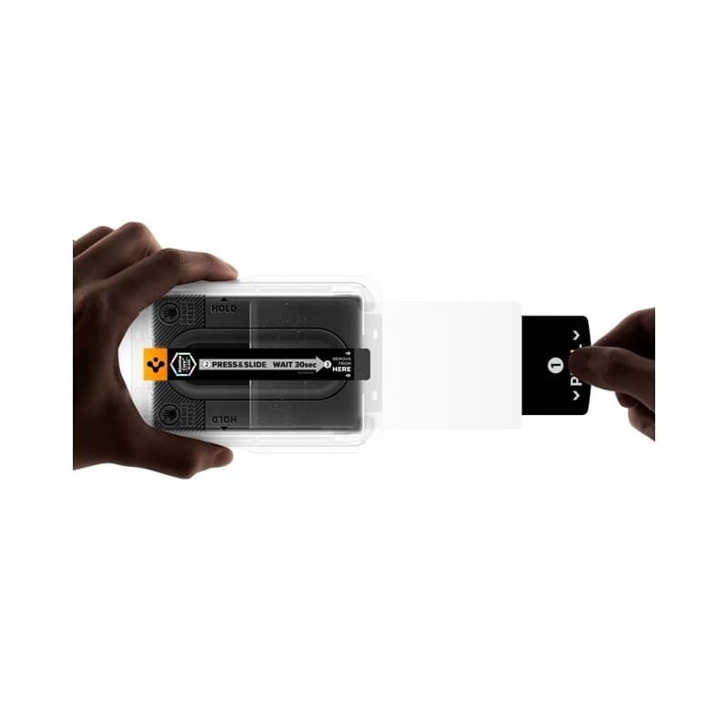 Spigen GLAS.TR EZ Fit Pro AC HD Confezione da 2 - Pellicole protettive in vetro temperato per Samsung Galaxy Z Fold 8 (2 pezzi) - 4