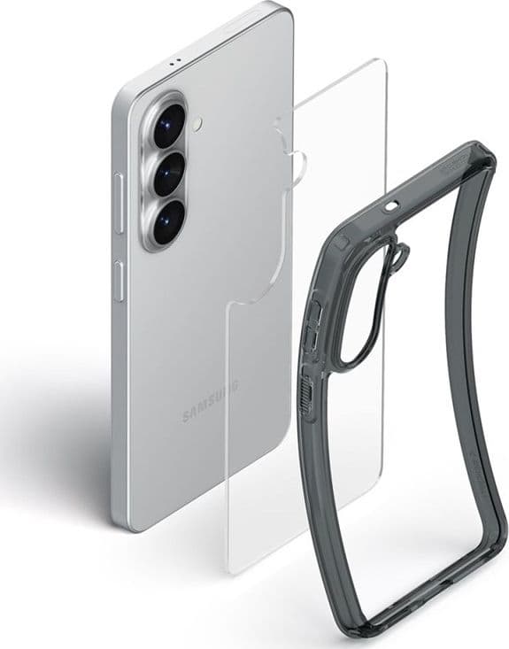 Spigen Ultra Hybrid - Custodia per Samsung Galaxy S26 (Cristallo Spaziale) - 4