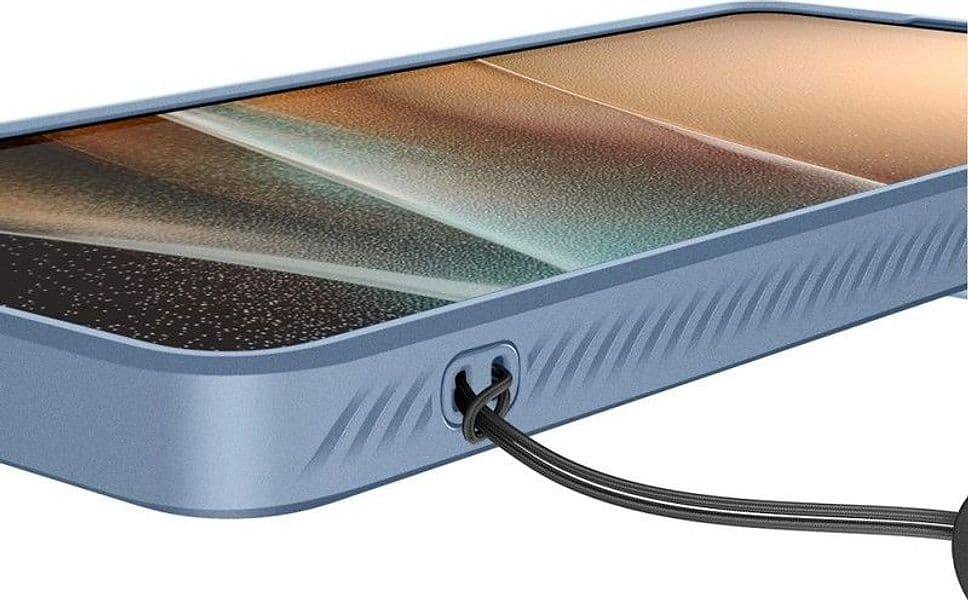 Spigen Optik Armor - Custodia per Samsung Galaxy S26 Ultra (blu chiaro) - 2