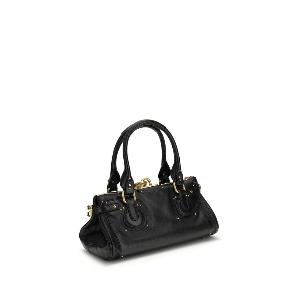 Chloé Black Buffalo Leather Shoulder Bag - 3