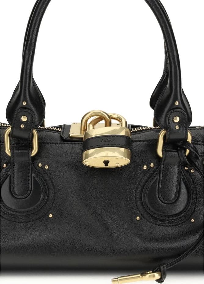 Chloé Black Buffalo Leather Shoulder Bag - 4