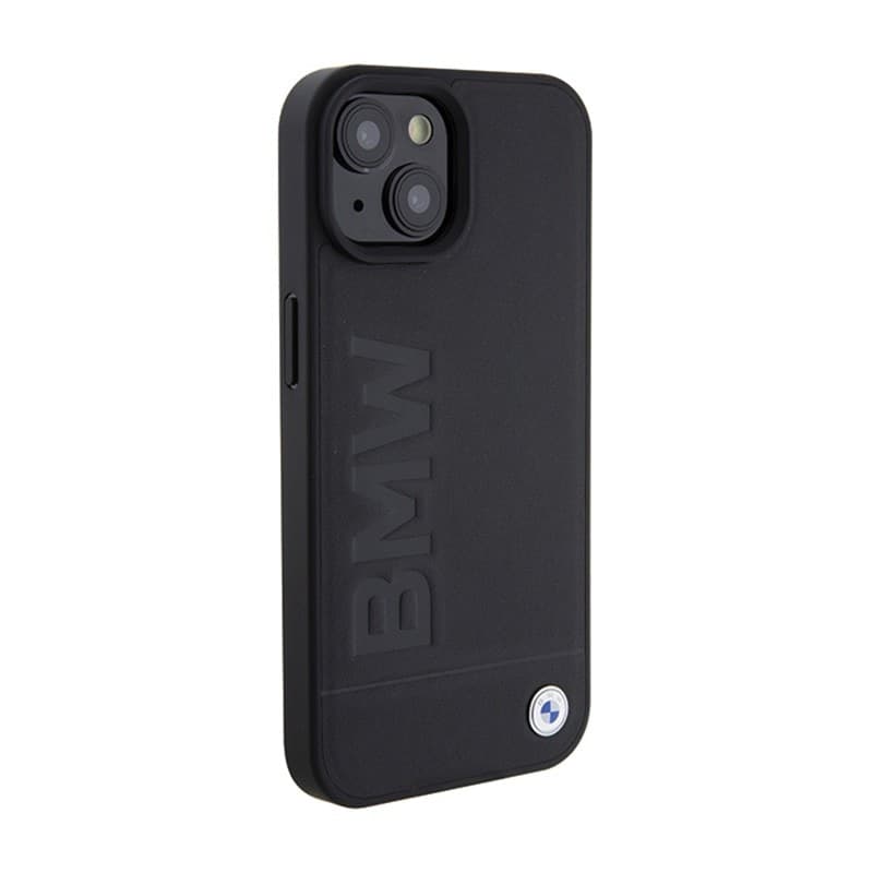 BMW Leather Hot Stamp - Case for iPhone 15 (black) - 4