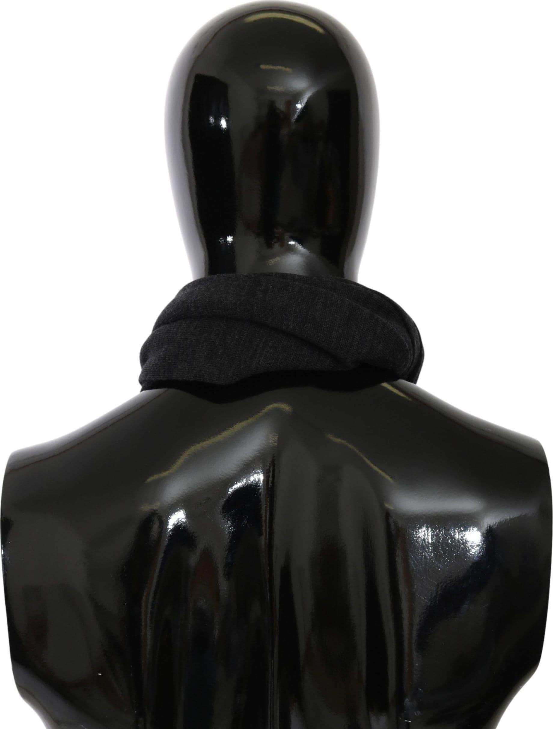 Dolce & Gabbana Gray #DGLovesLondon Wool Wrap Wool Scarf - 4
