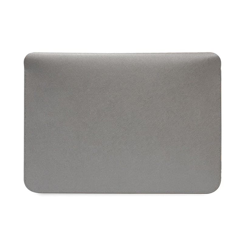 Karl Lagerfeld NFT Saffiano Karl & Choupette Sleeve - 16" Notebook Case (Silver) - 3