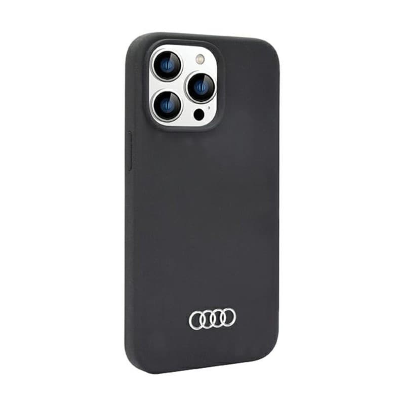 Audi Silicone Case - Case for iPhone 14 Pro Max (Black) - 2