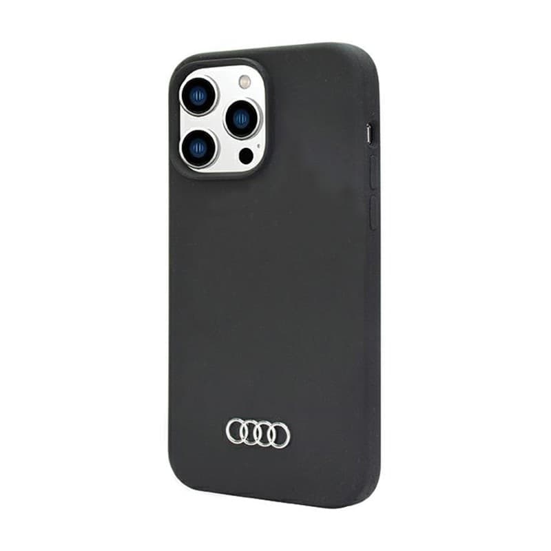 Audi Silicone Case - Case for iPhone 14 Pro Max (Black) - 3