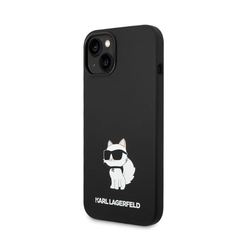 Karl Lagerfeld Silicone NFT Choupette - Case for iPhone 14 Plus (Black) - 2