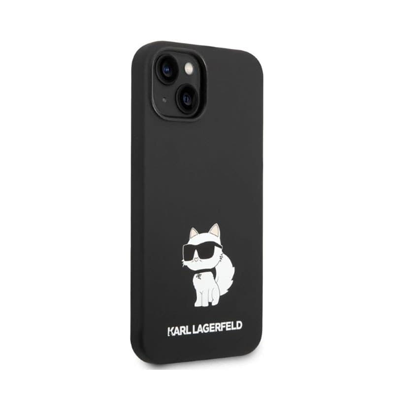Karl Lagerfeld Silicone NFT Choupette - Case for iPhone 14 Plus (Black) - 4