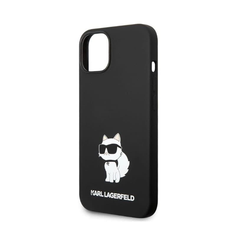 Karl Lagerfeld Silicone NFT Choupette - Case for iPhone 14 Plus (Black) - 6