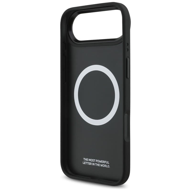 Custodia MagSafe per iPhone Air con logo trapuntato BMW M (nera) - 7