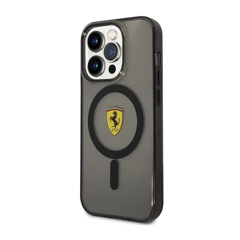 Ferrari Translucent MagSafe - Case for iPhone 14 Pro Max (Black) - 2