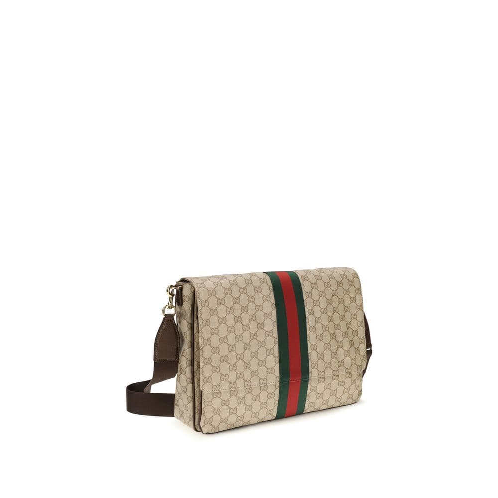 Gucci Beige Cotton Shoulder Bag - 2